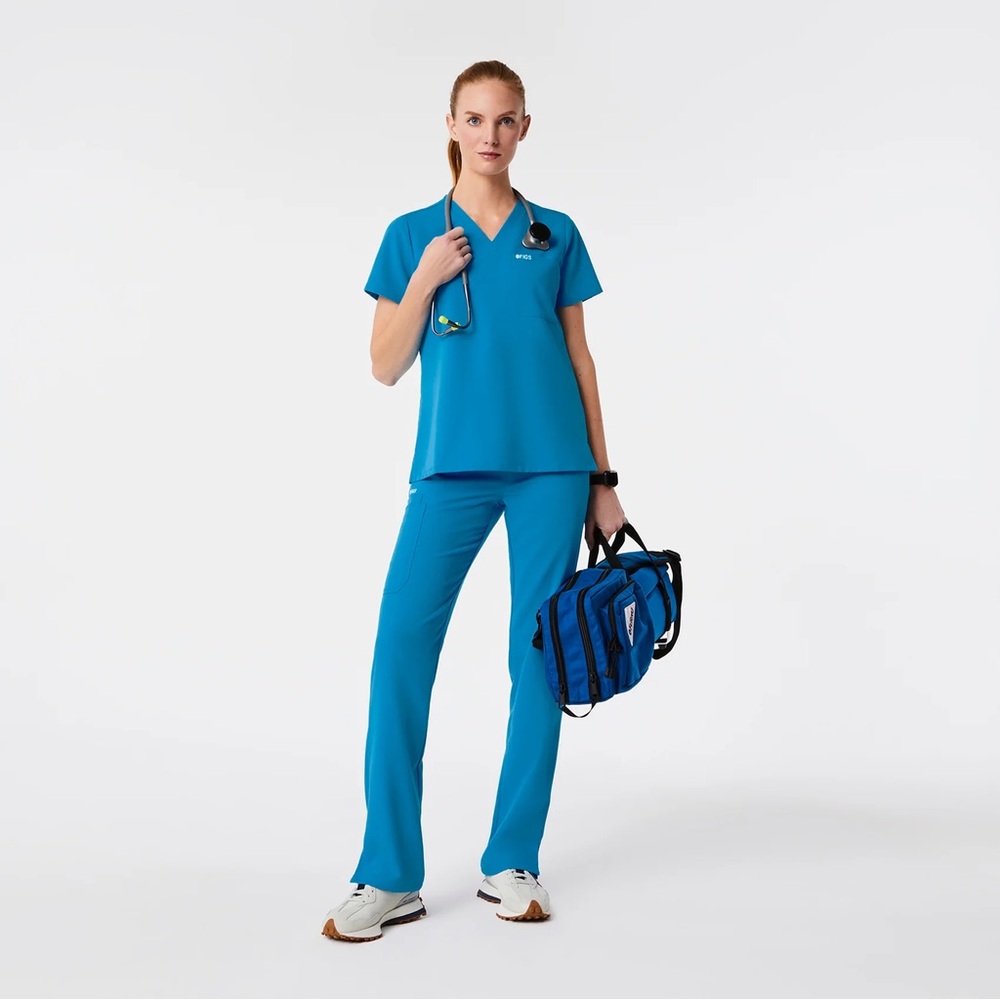 Figs High-waisted Livingston Scrub Pants